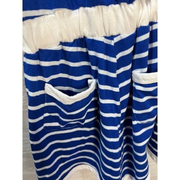 Striped V-Neck Button-Front Romper Small NWOT - Picture 3 of 9